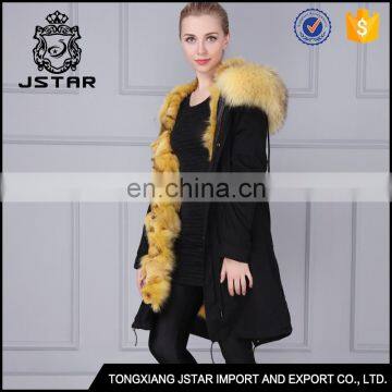 Fashion coat fur hood mongolian fur coat hot sale fur coats men