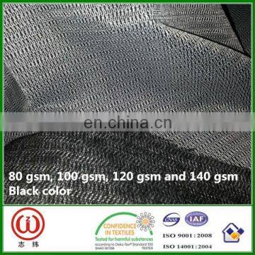 35% polyester 65% viscose weft insert brush interlining