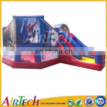 Inflatable spider slide for popular