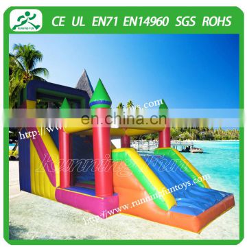 Outdoor Amusement castle inflatable combo