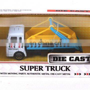 HW TOYS 2013 New Die Cast Car,Free Wheel Metal Sanitation Truck photo-2