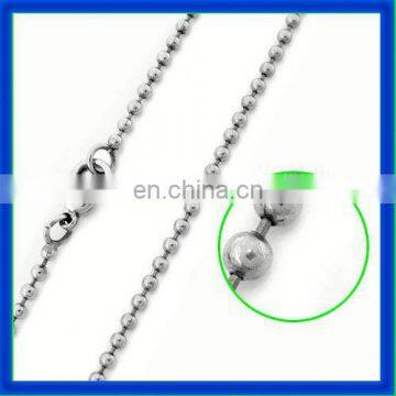 china factory cheap stainless steel ball chain 8mm	TPSC012