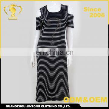 OEM factory supply new design cotton maxi dresses girls' dress