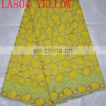 High Quality Swiss Voile Lace Fabric(FL804) African Big Swiss Lace photo-6