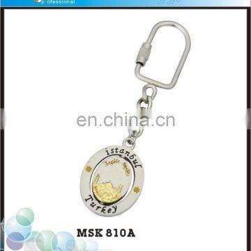 Promotional Key Chain Two Tone Cock Logo Handmade Guitar Keychain photo-5