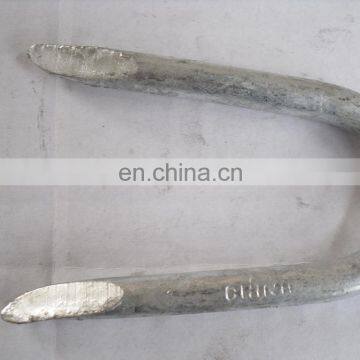 U type Hot dip galvanized metal ground spike