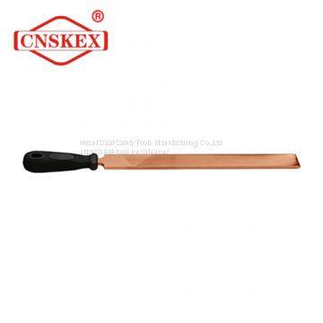 spark proof hand tools beryllium copper flat  files