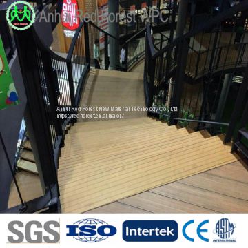 park and  garden new design hardwood tiles for exterior stairs