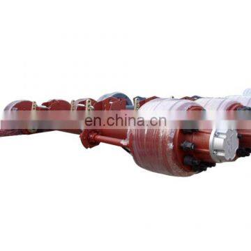 Cheap price duty trailer semi truck spare parts English type axle