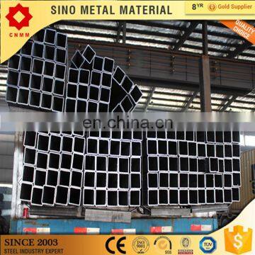 40 x 40mm tubular black 25x40mm low carbon rectangular steel tube