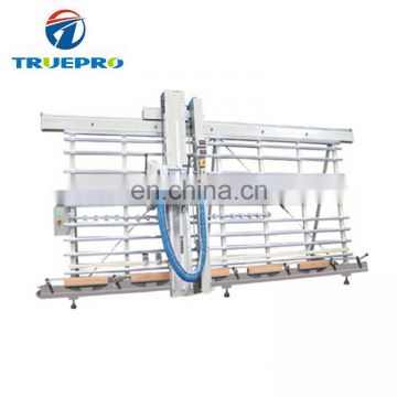 Aluminum curtain wall making vertical panel saw machine