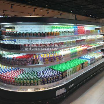Supermarket Freezer Luxury Beverage Display Showcase photo-4