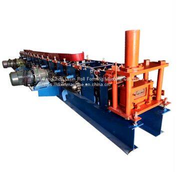 C purlin stainless steel building materials cutting roll forming machine