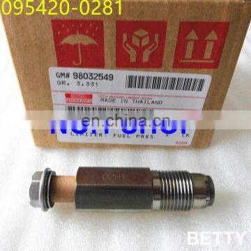 100%Genuine and new  Fuel pressure limiter Relief regulator valve 98032549,8-98032549,095420-0281, 0954200281, 095420-0280