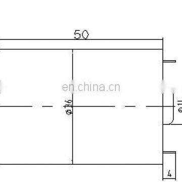 24V 16W Reducer Motor With Gearbox Low Rpm DC Gear Motor BMM217M photo-3