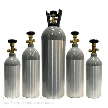 1 - 10 L refillable food aluminum co2 tank cylinder co2 gas cylinder for beverage aquarium