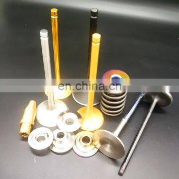 21-4N SS Exhaust Intake Motorcycle Engine Valves Springs For Honda GL125 XR200 ATC125 ATC200 XL125 XL125S XL185 Xl200 C70 CD70