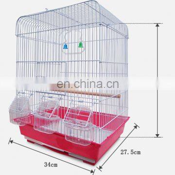Wholesale Wrought Portable Chinese Large Aluminium Stainless Steel Iron Pet Bird Parrot Cage photo-5