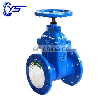 GGG50 Ductile Iron EPDM NBR Rubber Coated Gate Valve With Epoxy For Irrigation