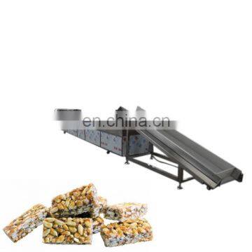 Sesame peanut candy cereal bar forming cutting machine rice cake making machine