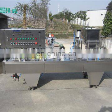 High Capacity Pure Water Juice Yogurt Cups Automatically Filling and Sealing Machine