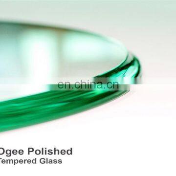 Round Glass Coffee Table Tops Clear Glass Table Tops Modern Transparent Round Furniture With Tempered Glass Tops