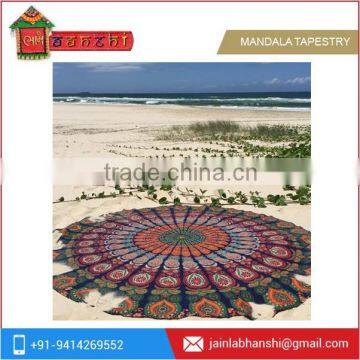 Mandala Round Roundie Beach Throw Tapestry Extra large Round tablecloth Hippy Boho Gypsy Beach Towel Round Yoga Mat