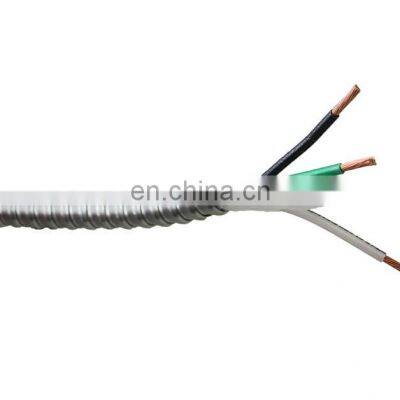 Explosion proof Instrument cable 1pair AWG16 with CORRUGATED METAL ARMOR OF AC Galvanized
