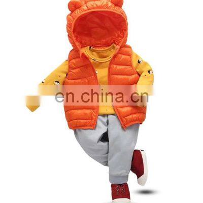 Children Outerwear Clothes Kid Autumn Winter Hooded Children Down Jackets For Girls and Boys Candy Color Warm Down Coat photo-5