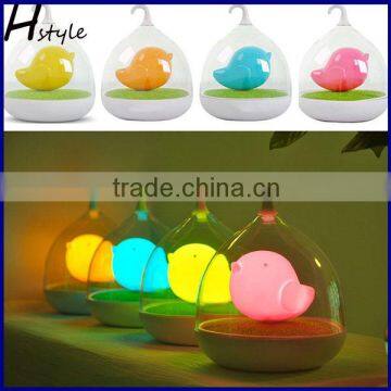 China Factory Supplier 0.5w Led Bird Cage Lamp Night Light For Bedroom SNL087 photo-2