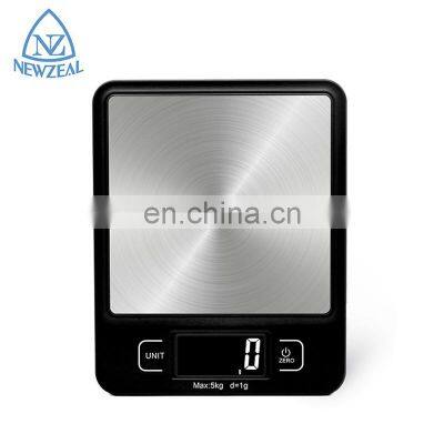 CE RoHS Certification 1G 5000G Decorative Electronic Digital Weight Measuring Kitchen Scales For Home