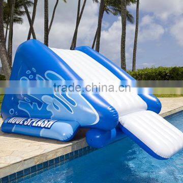 Giant inflatable water slide for outdoor activities