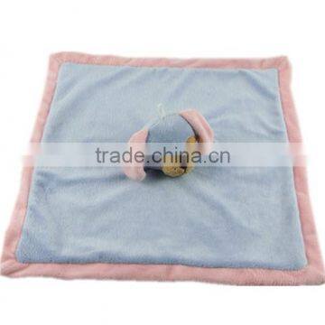 Cute soft plush dog baby towel