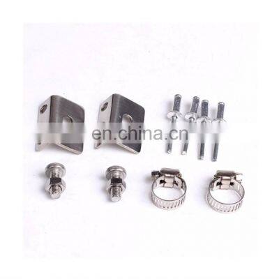 14 oz Polished Stainless Steel Radiator Coolant Overflow Tank photo-5