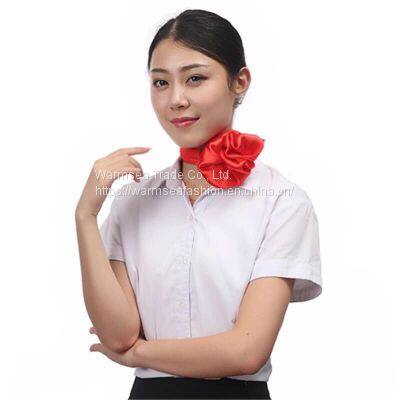 scarf performance men and women small silk scarf stewardess bank hotel summer and autumn silk scarf