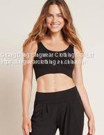 Ladies' santoni seamless knit quick dry & wicking cross back high support sports bra.