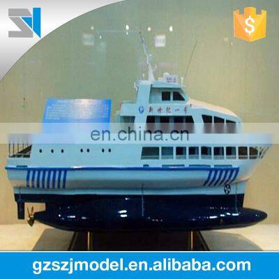 3d Laser Miniature Vessel Scale Plastic Ship Model