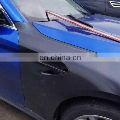 Carbon Fiber Car Side Fender Trim Cover Grill for BMW F90 M5 Sedan 4-Door 2018-2020