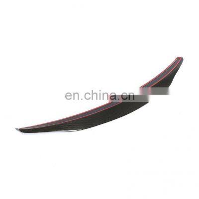 Carbon Fiber Rear Spoiler for Mercedes Benz W213 E200 E350 E63 AMG Sedan 16-19 photo-4