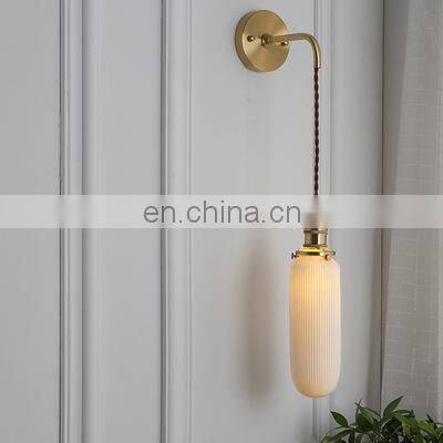Wall Lamp Decorative Led Simple Bedroom Bedside Lamps Modern Living Room Hotel Wall Lamps
