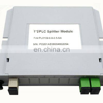 1*8 LGX Box PLC Optical Splitter Single Mode UPC APC Fiber Optic PLC Splitter LGX Module Plc Splitter Closure photo-2