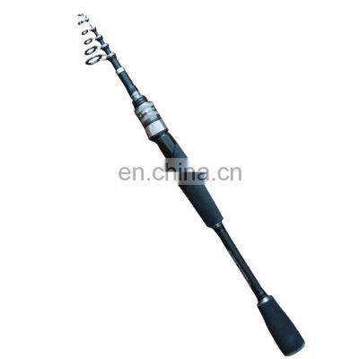 1.98m-2.58m Carbon Fiber Telescopic Fishing Rod and Reel Combo With Spin  Kit Set And Strong Line In Discount