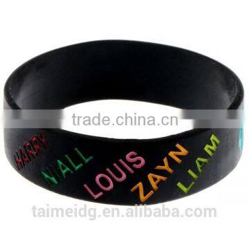 Custom design Cool Men's Silicone Bracelet