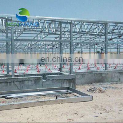 China Poultry Farming Steel Structure Shed Chicken House For Sale