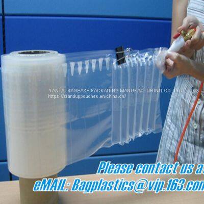 AIR COLUMN BAGS, PADDED BUBBLE BAGS, ENVELOPE, AIR CUSHION FILM, INFLATABLE CONTAINER DUNNAGE BAG photo-2