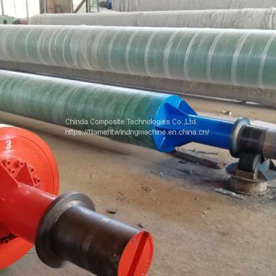 GRP pipe mandrel -filament winding machine
