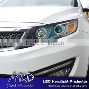 AKD Car Styling for K5 LED Headlights A-Type 2012-2014 Optima LED Head Lamp Projector Bi Xenon Hid H7 photo-5