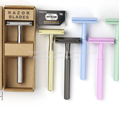 Eco-friendly Double Edge Safety Razor With Different Color photo-2