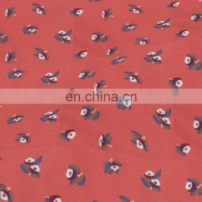 Small Flower Rayon Printed Fabric for Dress and Skirt photo-2