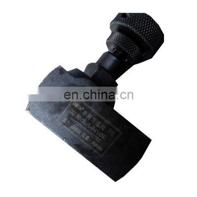 Flow Control Regulating 3/8 Inch Hydraulic 40L/min One-way Fuel Non Return Throttle Valve photo-2